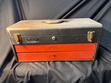 Vintage HOMAK  Metal Toolbox