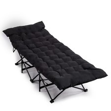 Folding camping cot bed with - folding,