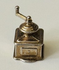 Vintage Miniature Coffee Grinder  Ideal For Collector Or Dollhouse