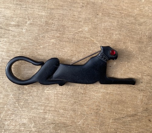 Vintage brooch panther - brooch,