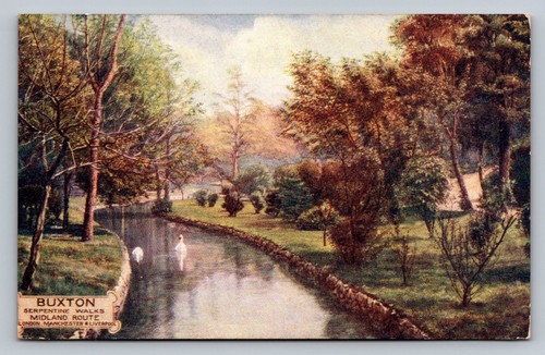 Postcard buxton serpentine - postcard,