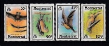 MONTSERRAT Tropical Bats MNH