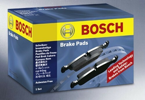 Bosch rear axle brake - brake, set
