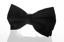 BOW TIE BOWTIE READY TIED BLACK DINNER SUIT TUXEDO FORMAL BUSINESS EVENING  TUX