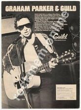 Graham Parker Guild Guitars International Musician Trade Press Advert 