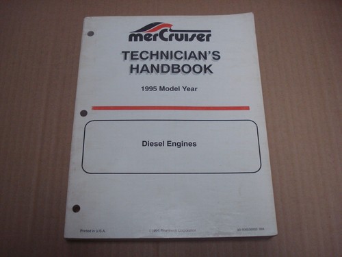 1995 mercruiser technician - 1995,