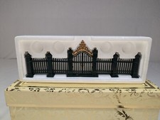 Dept 56 Heritage Village Wrought Iron Gate and Fence Set 9 Pcs #55140 