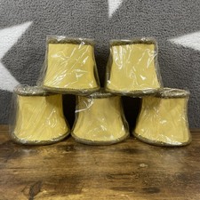 Mini yellow Lampshades Vintage