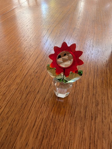 Swarovski crystal happy red - happy,