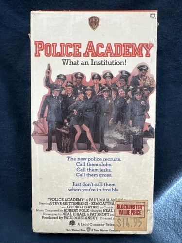 Police academy - police, (vhs,