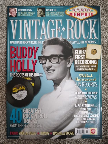 Vintage rock magazine issue - magazine,