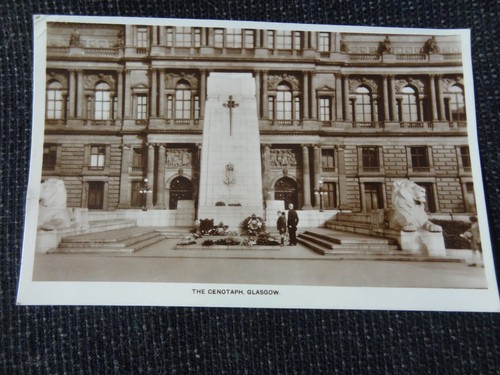 The cenotaph glasgow postcard - glasgow,