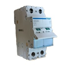 Hager 63A DP Switch