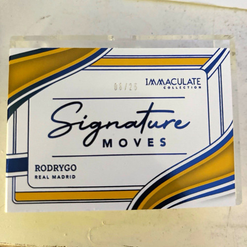 Panini immaculate signature - panini,
