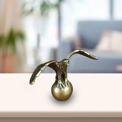 Copper eagle statue brass - copper,