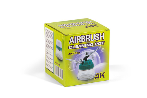 Airbrush cleaning pot - airbrush,