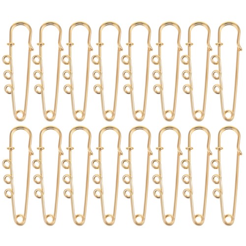 50pcs safety pins brooch - 50pcs,