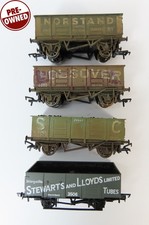 4x Hopper Wagons 3x Hornby