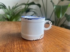 Small Vintage Ceramic Enamel