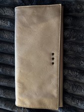 GHD Heat Resistant Carry Bag/protective Matt Silver Magnetic Closure