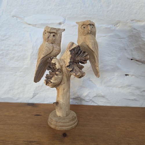 Parasite wood owls - 9",