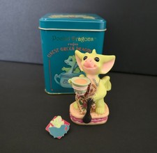 Pocket Dragon Collectors Joining Piece - Time For Tea including Pin Badge