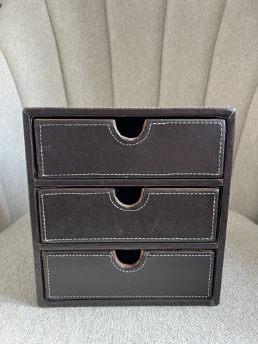 Pre owned faux leather three - owned,