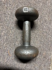 Vintage Ivanko 12 lb dumbbell