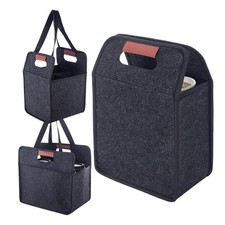 Reusable Coffee Cup Carrier Portable Drink Holder With Handle Organize Tote Bag