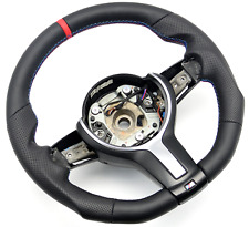 Flattened Leather Steering