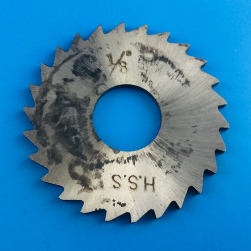 Hss slitting saw x - x, 1/8"
