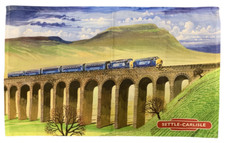 Settle - Carlisle Railway Line Tea Towel -  Settle-Carlisle Line - Set-TT