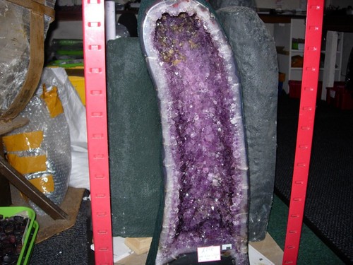 Amethyst geode cathedral - , au4