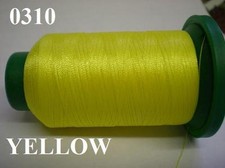ISACORD MACHINE EMBROIDERY THREAD 1000M YELLOW 0310