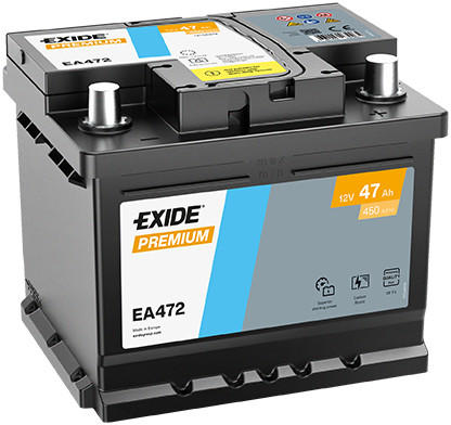 Battery exide ea472 for alfa - battery,