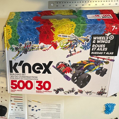 Nex wheels wings building - k'nex,