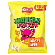 Monster munch roast beef - munch,