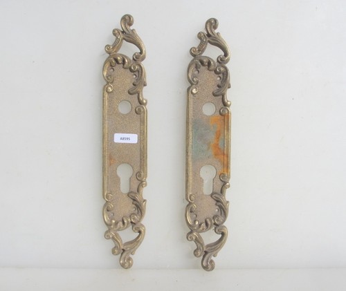 Antique brass door knob - brass,