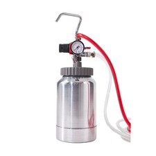 Spray Paint Pressure Pot Tank 2L/0.5gal Spray Gun Hoses Pressure w/2mm Nozzles