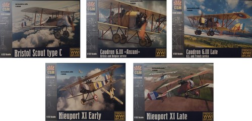 Csm biplane wwi fighter - 1/32,
