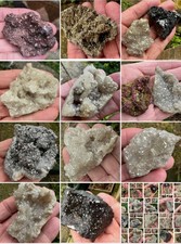 Aura quartz crystal druzy - aura,