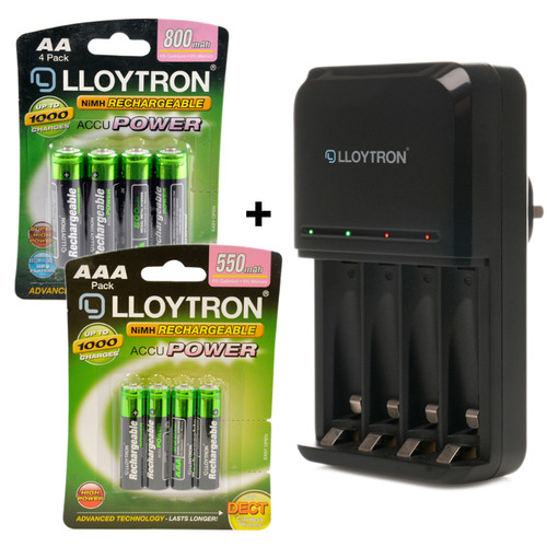 Lloytron mains battery charger - lloytron,