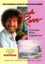 BOB ROSS THE JOY OF PAINTING SEASCAPE WITH: BOB ROSS  - UK compatible DVD sealed