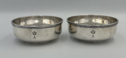 Silver elkington plate set - silver,