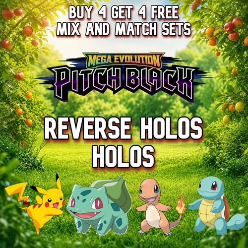 Pokemon pitch black holo - pokemon, /