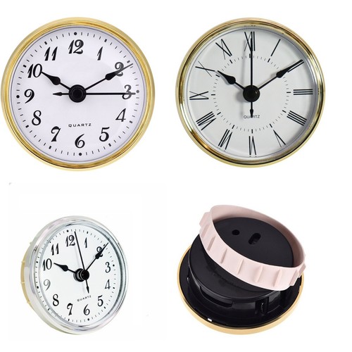 Clock insert 70mm - 70mm, round