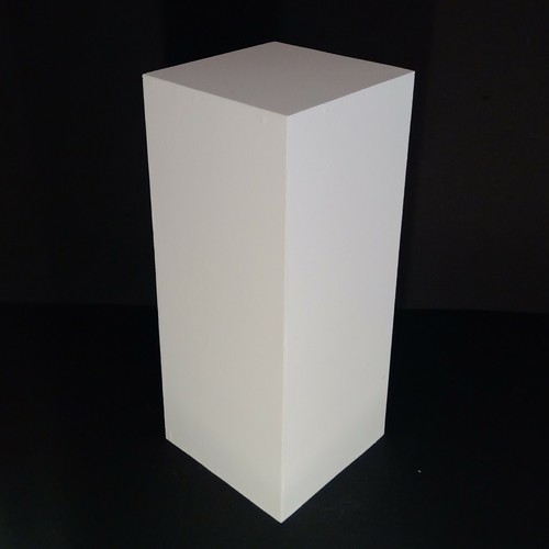 White display pedestal - 25",