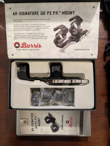 Burris pepr 30mm quick - burris,