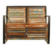 Reclaimed Monks Bench Urban