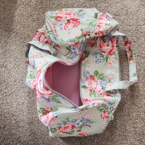Knitting storage bag wool tote - storage,